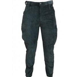 PANTALON NOIR DE VENERIE DEMI SAUMUR VELOURS