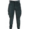 PANTALON NOIR DE VENERIE DEMI SAUMUR VELOURS